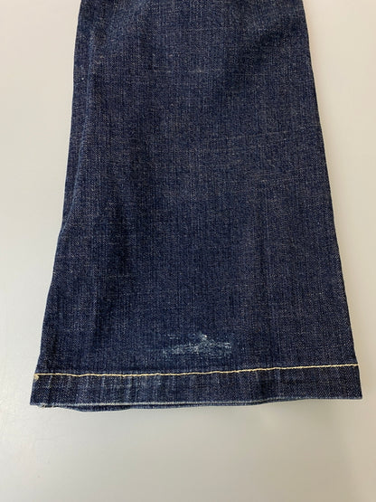 【中古品】【レディース】 VIVIENNE WESTWOOD ヴィヴィアンウエストウッド DENIM PANTS RED LABEL デニムパンツ レッドレーベル レディース ボトムス ジーンズ ジーパン 171-260524-em-41-min サイズ：1 カラー：インディゴブルー 万代Net店