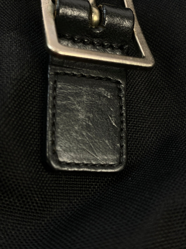 【中古品】【メンズ/レディース】 SAINT LAURENT PARIS サンローラン パリ CANVAS MESSENGER BAG 342610 キャンバス メッセンジャー バッグ カバン 肩掛け 180-260521-em-09-min カラー：ブラック 万代Net店