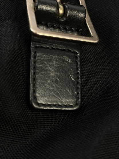 【中古品】【メンズ/レディース】 SAINT LAURENT PARIS サンローラン パリ CANVAS MESSENGER BAG 342610 キャンバス メッセンジャー バッグ カバン 肩掛け 180-260521-em-09-min カラー：ブラック 万代Net店