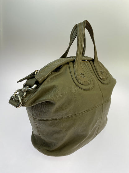 【現状渡し品】【レディース】 GIVENCHY ジバンシィ ナイチンゲール ミディアム 2WAY BAG ツーウェイバッグ ハンドバック ショルダーバッグ レザー 180-260521-em-10-min カラー：ブラウン系 万代Net店