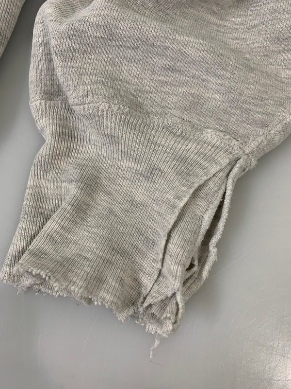 【現状渡し品】【メンズ】 CHAMPION REVERSE WEAVE チャンピオンリバースウィーブ 90S メキシコ製 MICHIGAN COLLEGE LS SWEAT SHIRT スウェット トレーナー 146-260508-AS-45-min サイズ：XL カラー：グレー 万代Net店