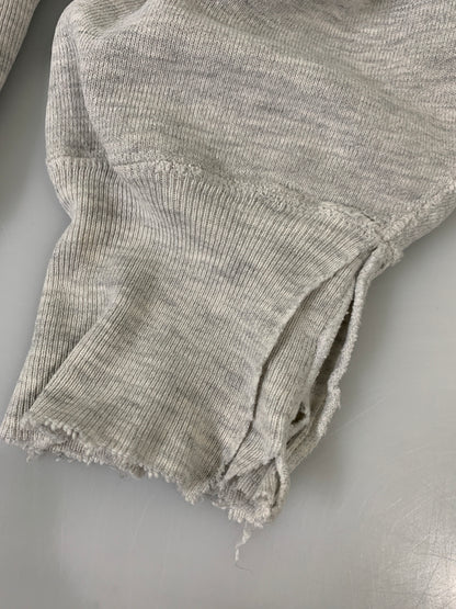 【現状渡し品】【メンズ】 CHAMPION REVERSE WEAVE チャンピオンリバースウィーブ 90S メキシコ製 MICHIGAN COLLEGE LS SWEAT SHIRT スウェット トレーナー 146-260508-AS-45-min サイズ：XL カラー：グレー 万代Net店