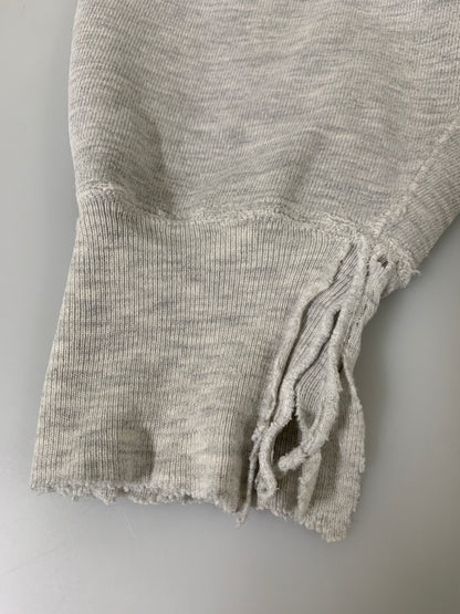 【現状渡し品】【メンズ】 CHAMPION REVERSE WEAVE チャンピオンリバースウィーブ 90S メキシコ製 MICHIGAN COLLEGE LS SWEAT SHIRT スウェット トレーナー 146-260508-AS-45-min サイズ：XL カラー：グレー 万代Net店