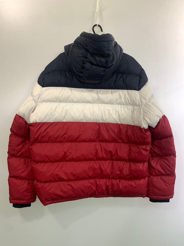 【中古品】【メンズ】 TOMMY HILFIGER トミーヒルフィガー ナイロン 中綿ジャケット アウター 147-260619-jt-24-min サイズ：XXL カラー：マルチカラー 万代Net店