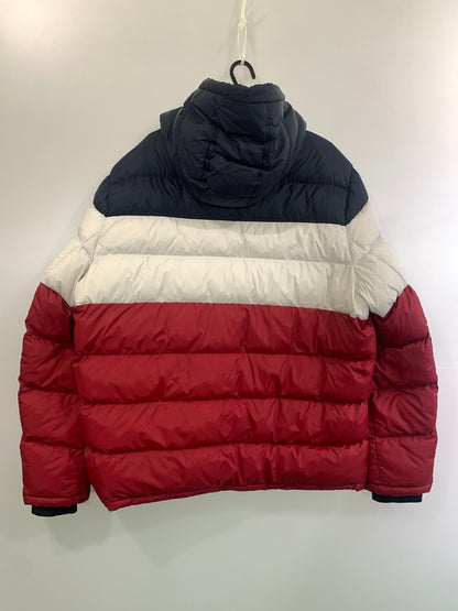 【中古品】【メンズ】 TOMMY HILFIGER トミーヒルフィガー ナイロン 中綿ジャケット アウター 147-260619-jt-24-min サイズ：XXL カラー：マルチカラー 万代Net店
