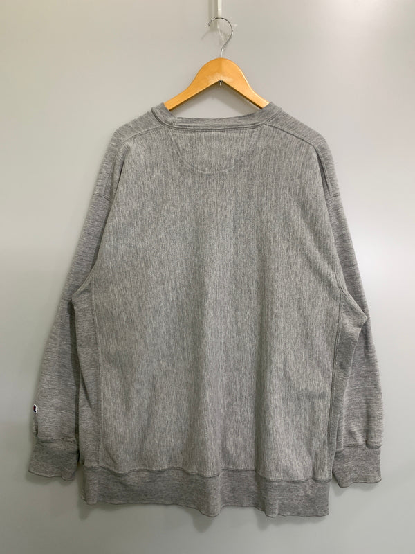 【現状渡し品】【メンズ】 CHAMPION チャンピオン 00S DEPAUW REVERSEWEAVE SWEATSHIRT デポー リバースウィーブ スウェットシャツ 00年代 ヴィンテージ メンズ トップス 146-260723-em-43-min サイズ：XXL カラー：グレー 万代Net店