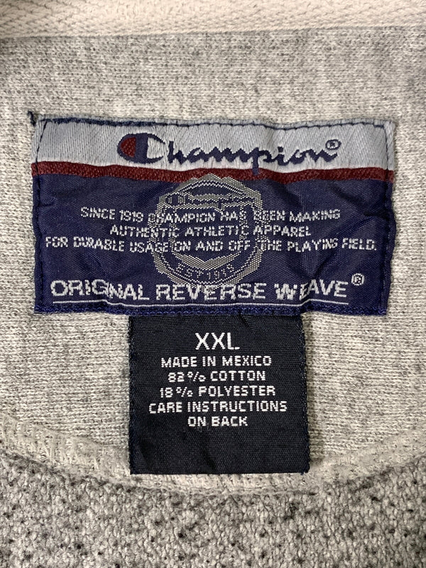 【現状渡し品】【メンズ】 CHAMPION チャンピオン 00S DEPAUW REVERSEWEAVE SWEATSHIRT デポー リバースウィーブ スウェットシャツ 00年代 ヴィンテージ メンズ トップス 146-260723-em-43-min サイズ：XXL カラー：グレー 万代Net店