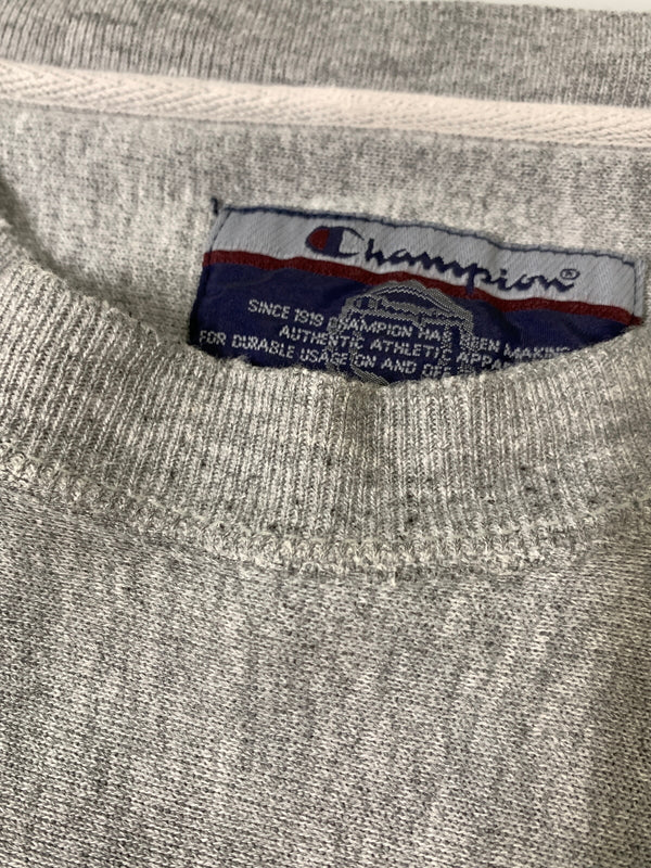 【現状渡し品】【メンズ】 CHAMPION チャンピオン 00S DEPAUW REVERSEWEAVE SWEATSHIRT デポー リバースウィーブ スウェットシャツ 00年代 ヴィンテージ メンズ トップス 146-260723-em-43-min サイズ：XXL カラー：グレー 万代Net店