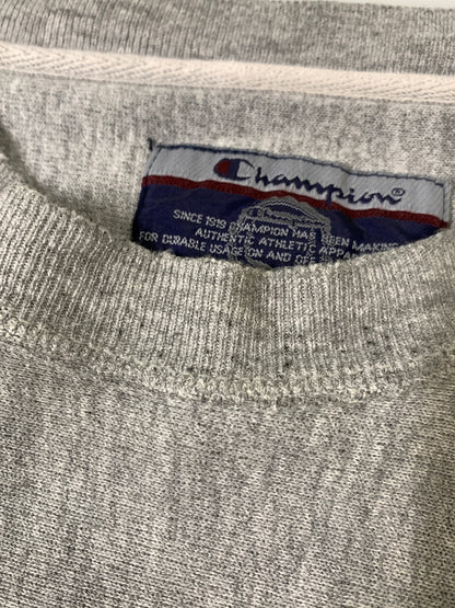 【現状渡し品】【メンズ】 CHAMPION チャンピオン 00S DEPAUW REVERSEWEAVE SWEATSHIRT デポー リバースウィーブ スウェットシャツ 00年代 ヴィンテージ メンズ トップス 146-260723-em-43-min サイズ：XXL カラー：グレー 万代Net店