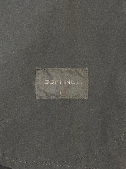 【中古品】【メンズ】 SOPHNET. ソフネット COACH KUNG FU JACKET SOPH-190035 コーチ カンフー ジャケット メンズ アウター 142-260617-KS-06-min サイズ：L カラー：ブラック 万代Net店