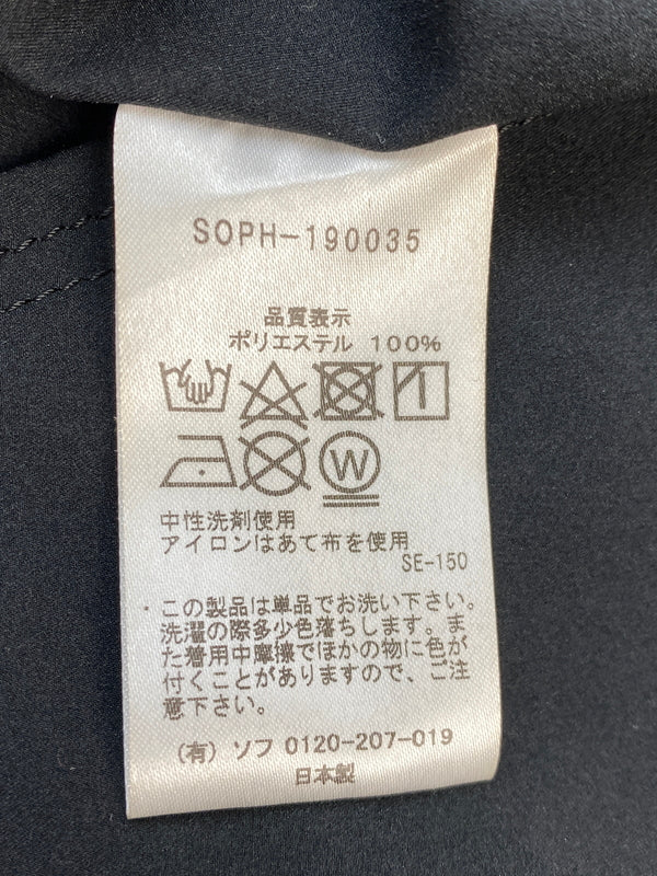 【中古品】【メンズ】 SOPHNET. ソフネット COACH KUNG FU JACKET SOPH-190035 コーチ カンフー ジャケット メンズ アウター 142-260617-KS-06-min サイズ：L カラー：ブラック 万代Net店
