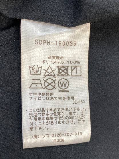 【中古品】【メンズ】 SOPHNET. ソフネット COACH KUNG FU JACKET SOPH-190035 コーチ カンフー ジャケット メンズ アウター 142-260617-KS-06-min サイズ：L カラー：ブラック 万代Net店