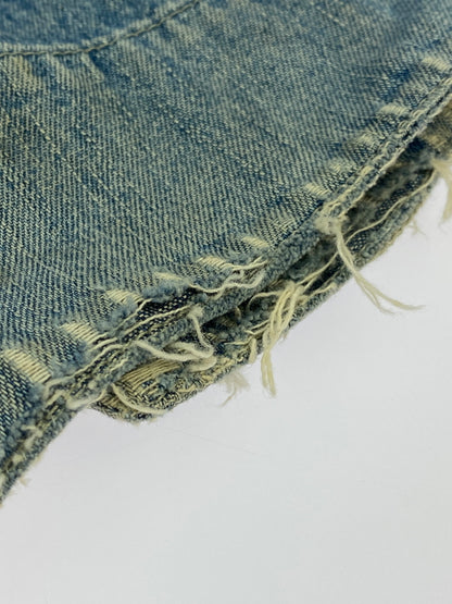 【現状渡し品】【メンズ】 MACHOPE マックホープ 80-90S DENIM COVERALL 1980年代-1990年代 デニム カバーオール メンズ アウター 146-260617-KS-15-min サイズ：L カラー：ブルー 万代Net店