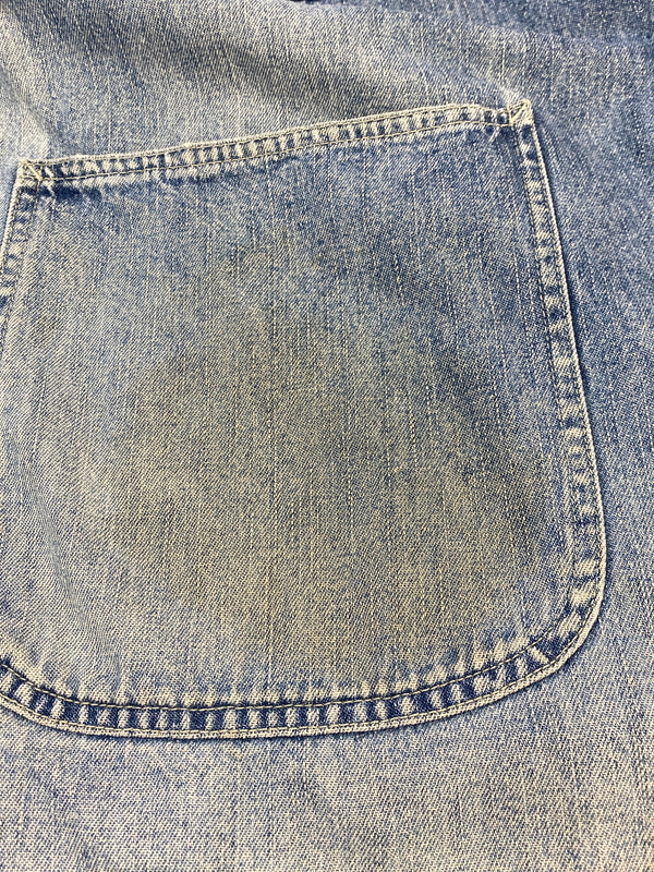 【現状渡し品】【メンズ】 MACHOPE マックホープ 80-90S DENIM COVERALL 1980年代-1990年代 デニム カバーオール メンズ アウター 146-260617-KS-15-min サイズ：L カラー：ブルー 万代Net店