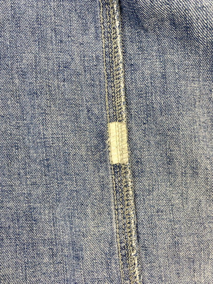 【現状渡し品】【メンズ】 MACHOPE マックホープ 80-90S DENIM COVERALL 1980年代-1990年代 デニム カバーオール メンズ アウター 146-260617-KS-15-min サイズ：L カラー：ブルー 万代Net店