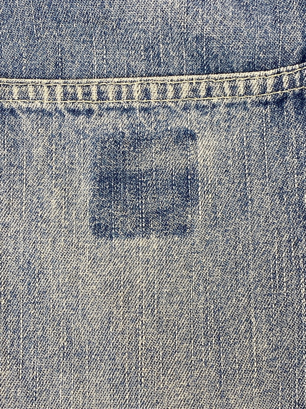 【現状渡し品】【メンズ】 MACHOPE マックホープ 80-90S DENIM COVERALL 1980年代-1990年代 デニム カバーオール メンズ アウター 146-260617-KS-15-min サイズ：L カラー：ブルー 万代Net店