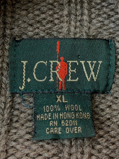 【中古品】【メンズ】 J.CREW ジェイクルー 90S HI NECK KNIT ハイネック ニット トップス 146-260619-jt-30-min サイズ：XL カラー：ブラウン系 万代Net店