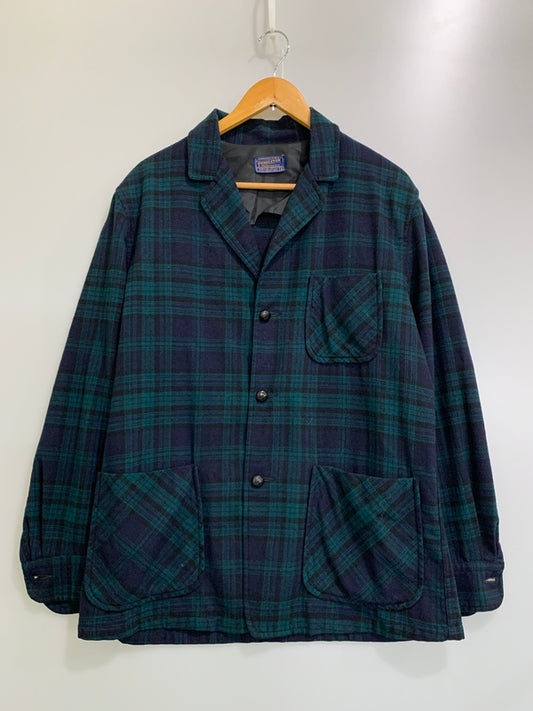 【中古品】【メンズ】 PENDLETON ペンドルトン 50S WOOL TAILORED JACKET ウール テーラードジャケット 146-260508-AS-41-min サイズ：M カラー：ブラックウォッチ 万代Net店