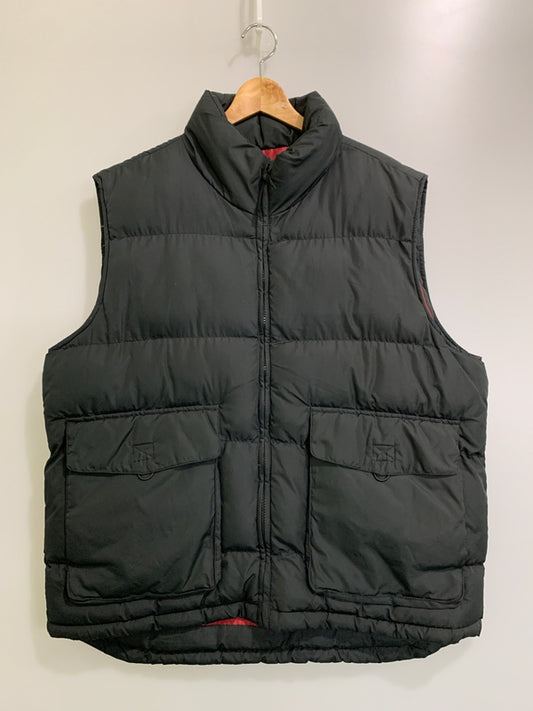 【中古品】【メンズ】 ST.JOHNS BAY セントジョンズベイ 00S DOWN VEST ダウンベスト アウター 146-260508-AS-40-min サイズ：L カラー：ブラック 万代Net店