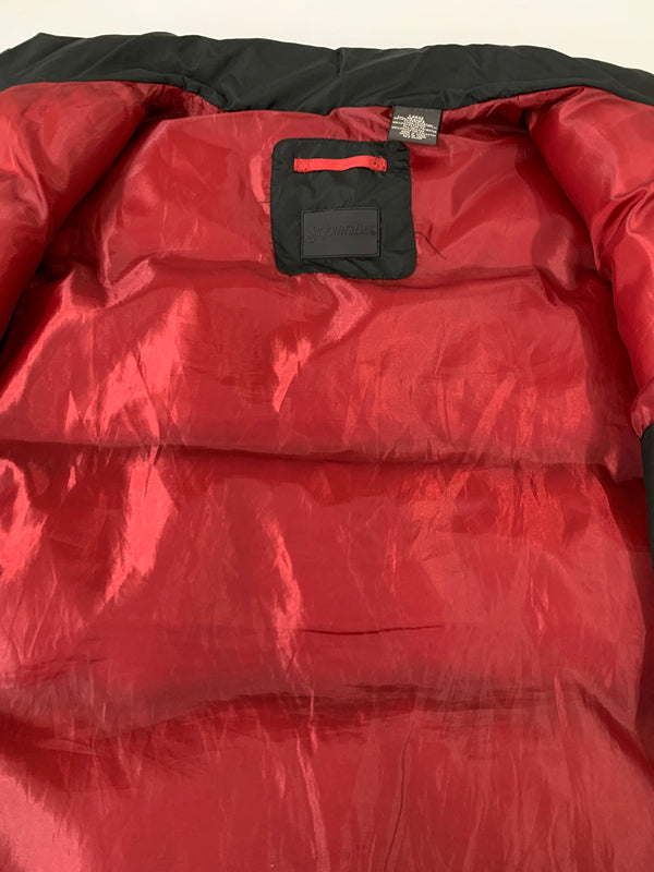 【中古品】【メンズ】 ST.JOHNS BAY セントジョンズベイ 00S DOWN VEST ダウンベスト アウター 146-260508-AS-40-min サイズ：L カラー：ブラック 万代Net店