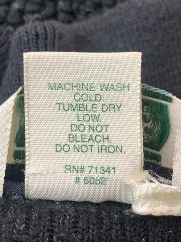 【中古品】【メンズ】 L.L.BEAN エルエルビーン 80S HALF ZIP FLEECE 80年代 ハーフジップ フリース トップス 146-260619-jt-23-min サイズ：L カラー：ブラック 万代Net店