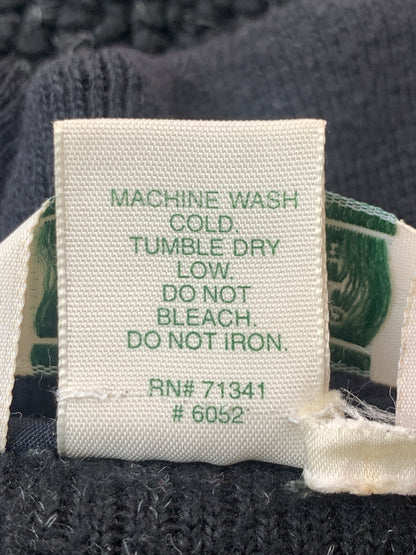 【中古品】【メンズ】 L.L.BEAN エルエルビーン 80S HALF ZIP FLEECE 80年代 ハーフジップ フリース トップス 146-260619-jt-23-min サイズ：L カラー：ブラック 万代Net店