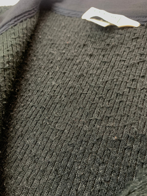 【中古品】【メンズ】 L.L.BEAN エルエルビーン 80S HALF ZIP FLEECE 80年代 ハーフジップ フリース トップス 146-260619-jt-23-min サイズ：L カラー：ブラック 万代Net店