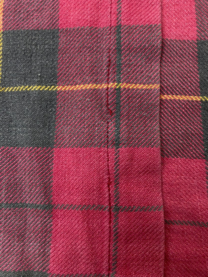 【現状渡し品】【メンズ】 RALPH LAUREN ラルフローレン CHECK FLANNNEL ELBOW PATCH SHIRT チェック フランネル エルボーパッチ シャツ メンズ トップス 146-260524-em-32-min サイズ：LL カラー：レッド系（チェック柄） 万代Net店