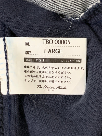 【中古品】【メンズ】 THE BLUEST OVERALLS ザ ブルーエスト オーバーオール DENIM PULLFVER HOODIE デニムプルオーバーフーディ トップス 145-260617-yn-06-min サイズ：L カラー：インディゴ 万代Net店