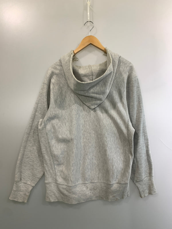 【現状渡し品】【メンズ】 CHAMPION チャンピオン 90S REVERSEWEAVE HOODIE 90年代 リバースウィーブ フーディ パーカー トップス 146-260619-jt-22-min サイズ：L カラー：グレー 万代Net店
