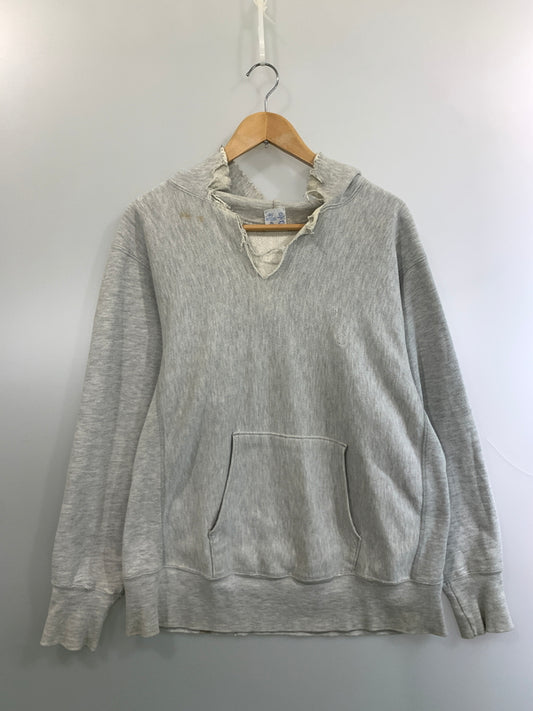 【現状渡し品】【メンズ】 CHAMPION チャンピオン 90S REVERSEWEAVE HOODIE 90年代 リバースウィーブ フーディ パーカー トップス 146-260619-jt-22-min サイズ：L カラー：グレー 万代Net店