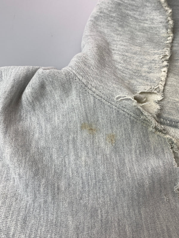 【現状渡し品】【メンズ】 CHAMPION チャンピオン 90S REVERSEWEAVE HOODIE 90年代 リバースウィーブ フーディ パーカー トップス 146-260619-jt-22-min サイズ：L カラー：グレー 万代Net店