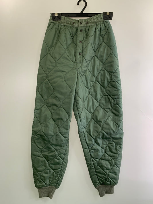 【中古品】【メンズ】 U.S.AIR FORCE ユー エス エアー フォース 60S QUILTING FLIGHT PANT 60年代 キルティング フライトパンツ DSA-1-1480-63-C メンズ ボトムス ミリタリー ヴィンテージ 157-260709-hu-32-min サイズ：M カラー：カーキ 万代Net店