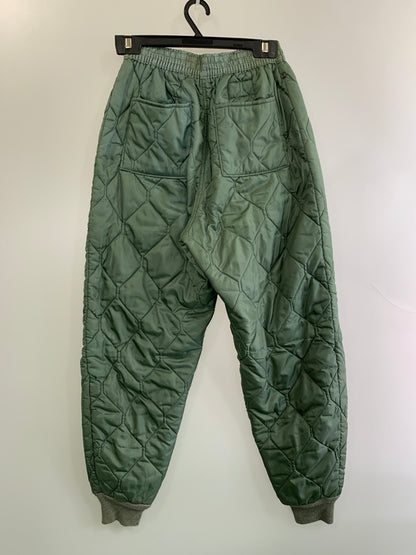 【中古品】【メンズ】 U.S.AIR FORCE ユー エス エアー フォース 60S QUILTING FLIGHT PANT 60年代 キルティング フライトパンツ DSA-1-1480-63-C メンズ ボトムス ミリタリー ヴィンテージ 157-260709-hu-32-min サイズ：M カラー：カーキ 万代Net店
