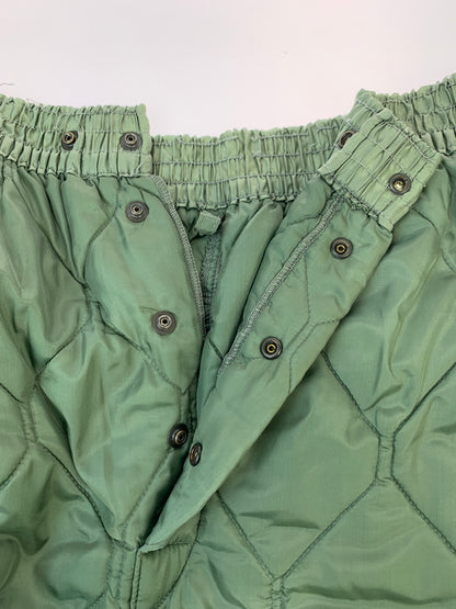 【中古品】【メンズ】 U.S.AIR FORCE ユー エス エアー フォース 60S QUILTING FLIGHT PANT 60年代 キルティング フライトパンツ DSA-1-1480-63-C メンズ ボトムス ミリタリー ヴィンテージ 157-260709-hu-32-min サイズ：M カラー：カーキ 万代Net店