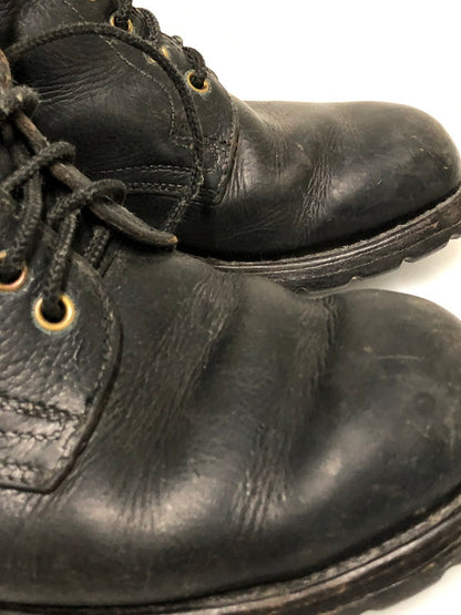【現状渡し品】【メンズ】 MILITARY ミリタリー 80S SWEDEN ARMY 3CLOWN BOOTS 靴 シューズ ブーツ ヴィンテージ 164-260508-AS-116-min サイズ：24～25 1/2 カラー：ブラック 万代Net店