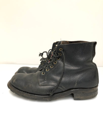 【現状渡し品】【メンズ】 MILITARY ミリタリー 80S SWEDEN ARMY 3CLOWN BOOTS 靴 シューズ ブーツ ヴィンテージ 164-260508-AS-116-min サイズ：24～25 1/2 カラー：ブラック 万代Net店