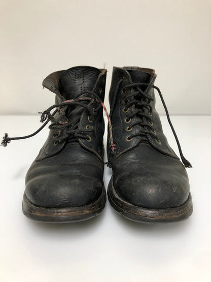 【現状渡し品】【メンズ】 MILITARY ミリタリー 80S SWEDEN ARMY 3CLOWN BOOTS 靴 シューズ ブーツ ヴィンテージ 164-260508-AS-116-min サイズ：24～25 1/2 カラー：ブラック 万代Net店