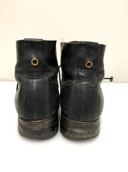 【現状渡し品】【メンズ】 MILITARY ミリタリー 80S SWEDEN ARMY 3CLOWN BOOTS 靴 シューズ ブーツ ヴィンテージ 164-260508-AS-116-min サイズ：24～25 1/2 カラー：ブラック 万代Net店