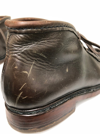 【中古品】【メンズ】 USED MOCK-TOE CHUKKA BOOTS チャッカブーツ 靴 シューズ 164-260508-AS-114-min サイズ：下記参照 カラー：ダークブラウン 万代Net店