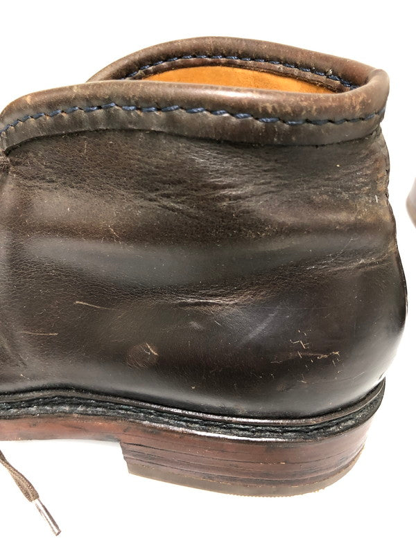 【中古品】【メンズ】 USED MOCK-TOE CHUKKA BOOTS チャッカブーツ 靴 シューズ 164-260508-AS-114-min サイズ：下記参照 カラー：ダークブラウン 万代Net店