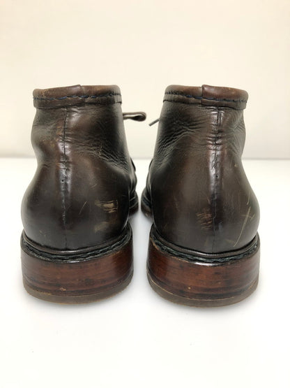 【中古品】【メンズ】 USED MOCK-TOE CHUKKA BOOTS チャッカブーツ 靴 シューズ 164-260508-AS-114-min サイズ：下記参照 カラー：ダークブラウン 万代Net店
