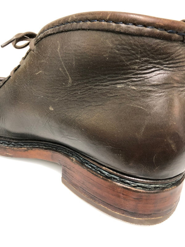 【中古品】【メンズ】 USED MOCK-TOE CHUKKA BOOTS チャッカブーツ 靴 シューズ 164-260508-AS-114-min サイズ：下記参照 カラー：ダークブラウン 万代Net店