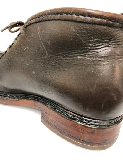 【中古品】【メンズ】 USED MOCK-TOE CHUKKA BOOTS チャッカブーツ 靴 シューズ 164-260508-AS-114-min サイズ：下記参照 カラー：ダークブラウン 万代Net店