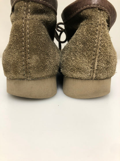 【中古品】【メンズ】 CLARKS クラークス 21621 WALLABEE GORE-TEX ワラビーブーツ 靴 シューズ 164-260508-AS-121-min サイズ：26.5cm カラー：ブラウン 万代Net店