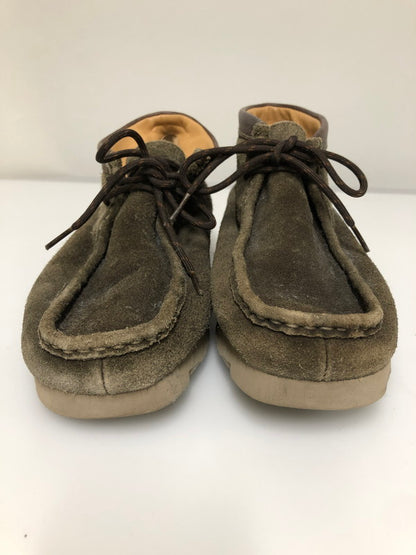 【中古品】【メンズ】 CLARKS クラークス 21621 WALLABEE GORE-TEX ワラビーブーツ 靴 シューズ 164-260508-AS-121-min サイズ：26.5cm カラー：ブラウン 万代Net店