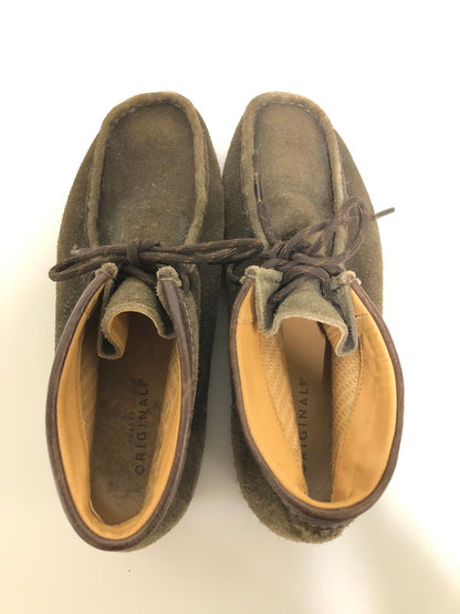 【中古品】【メンズ】 CLARKS クラークス 21621 WALLABEE GORE-TEX ワラビーブーツ 靴 シューズ 164-260508-AS-121-min サイズ：26.5cm カラー：ブラウン 万代Net店