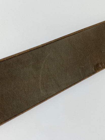 【中古品】【メンズ】 OPUS オーパス OIL LEATHER BELT オイルレザーベルト 革 アメカジ 205-260512-em-18-min カラー：ブラウン 万代Net店