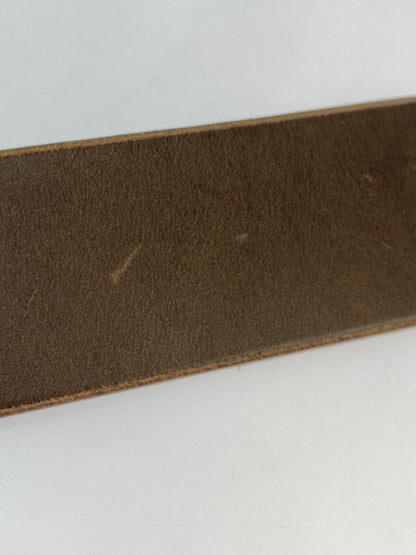 【中古品】【メンズ】 OPUS オーパス OIL LEATHER BELT オイルレザーベルト 革 アメカジ 205-260512-em-18-min カラー：ブラウン 万代Net店