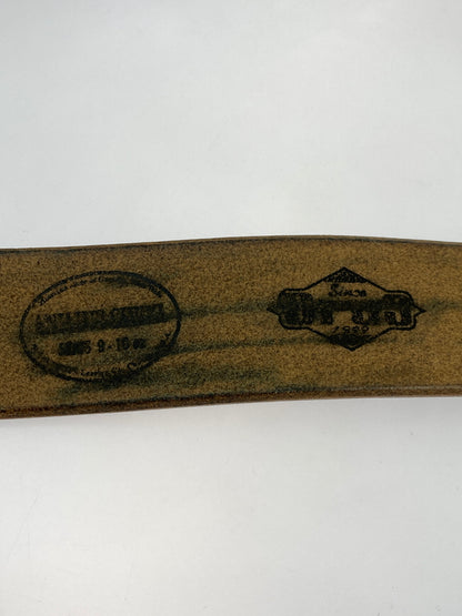 【中古品】【メンズ】 OPUS オーパス OIL LEATHER BELT オイルレザーベルト 革 アメカジ 205-260512-em-18-min カラー：ブラウン 万代Net店